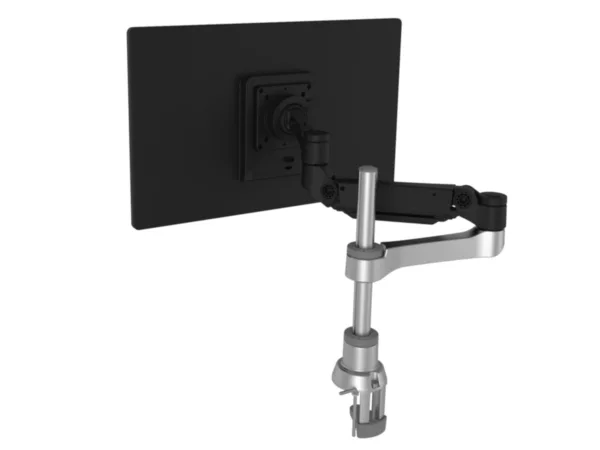 R-Go Tools Caparo Monitor Tischhalterung bis 26 Zoll, RGOVLCA4SI, silber/schwarz
