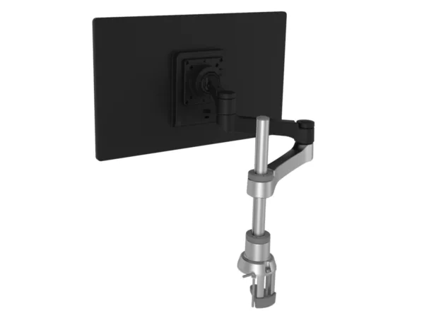 R-Go Tools Zepher Monitor Tischhalterung bis 26 Zoll, RGOVLZE4SI, silber/schwarz