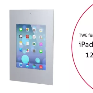 TabLines TWE033S Tablet Wandeinbau f?r Apple iPad Pro 12.9 (1./2. Gen.) DS, silb...