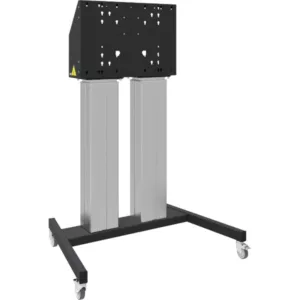 SmartMetals Mobiler Bodenlift XL f?r Touchscreens bis 98 Zoll, schwarz