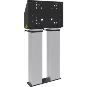 SmartMetals Bodenst?nder mit Lift Double XL f?r Bildschirme bis 98 Zoll