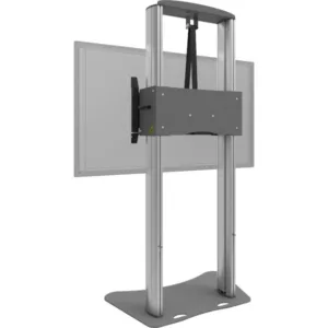 SmartMetals Bodenst?nder mit Smart Screen Aufzug bis 86 Zoll inkl. Flightcase