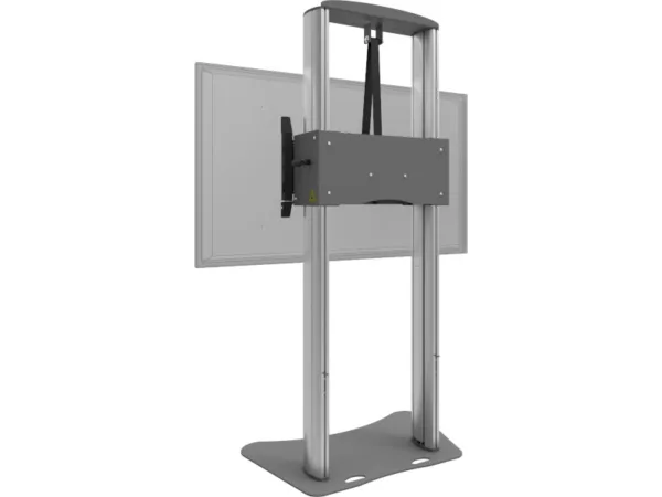 SmartMetals Bodenst?nder mit Smart Screen Aufzug bis 86 Zoll inkl. Flightcase