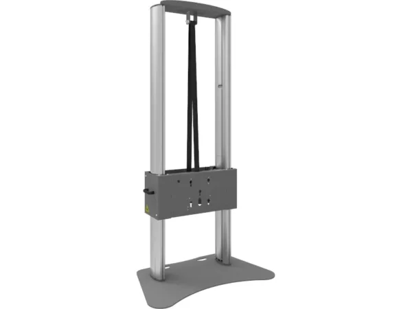 SmartMetals Bodenst?nder mit Smart Screen Aufzug bis 98 Zoll inkl. Flightcase