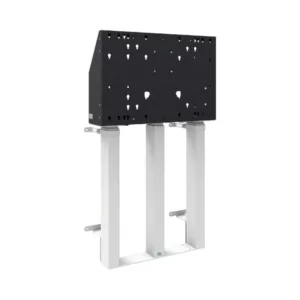 SmartMetals Bodenst?nder mit Wandlift XXL f?r Bildschirme 98 Zoll, wei?
