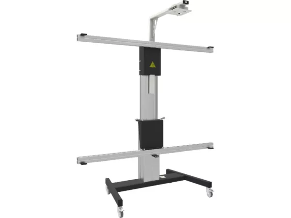 SmartMetals Mobiler Bodenlift f?r interaktives Whiteboard & Projektor bis 77 Zol...