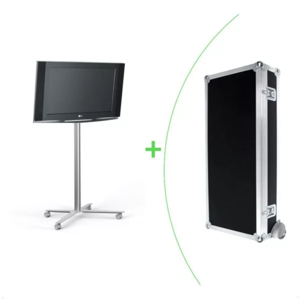 SMS Messekit Set mobiler Monitor Standfu? FM MT 1800 + Transportcase