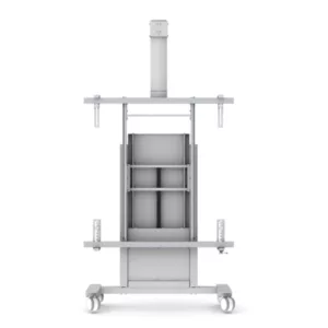SMS Whiteboard St?nder mit elektrischer H?henverstellung (C630001-4C) wei?
