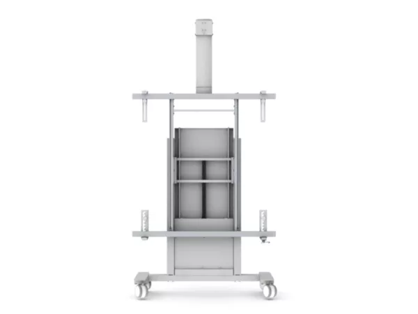 SMS Whiteboard St?nder mit elektrischer H?henverstellung (C630001-4C) wei?