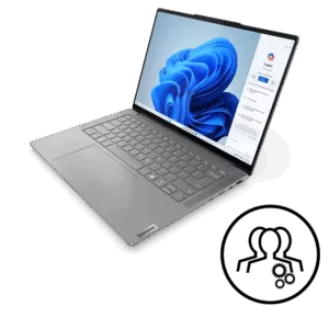 Lenovo NB YG Pro 7 14ASP9 AI_R9 32G 1T 11H + 3 Jahre Premium Care AMD Ryzen™ AI 9 365 Prozessor (2,00 GHz bis zu 5,00 GHz)/Windows 11 Home 64/1 TB SSD M.2 2242 PCIe 4.0 TLC