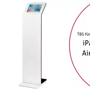 TabLines TBS035 Design Bodenst?nder quer mit Akku f?r Apple iPad Air 1
