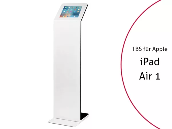 TabLines TBS035 Design Bodenst?nder quer mit Akku f?r Apple iPad Air 1