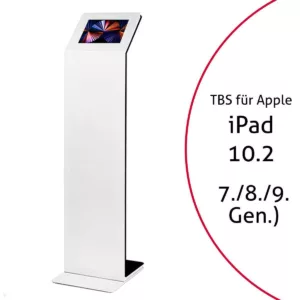 TabLines TBS095 Design Tabletst?nder quer mit Akku iPad 10.2 (7./8./9. Gen.)