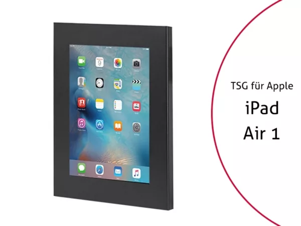 TabLines TSG008B Tablet Schutzgeh?use f?r Apple iPad Air 1, schwarz