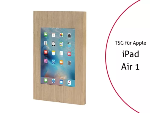 TabLines TSG008O Tablet Schutzgeh?use f?r Apple iPad Air 1, Holz Eiche