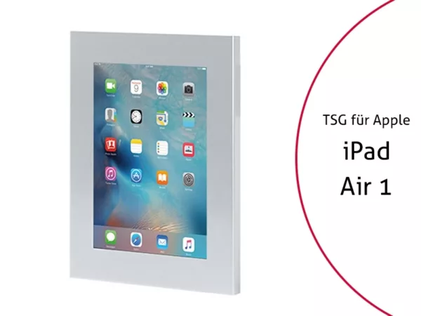 TabLines TSG008S Tablet Schutzgeh?use f?r Apple iPad Air 1, silber
