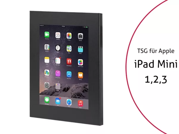 TabLines TSG009B Tablet Schutzgeh?use f?r iPad Mini 1/2/3, schwarz