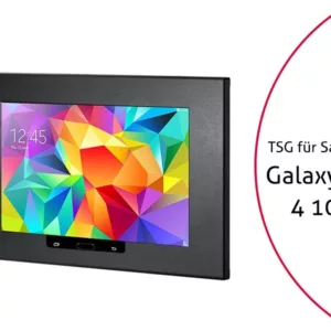 TabLines TSG015B Tablet Schutzgeh?use f?r Samsung Tab 4 10.1, HB, schwarz