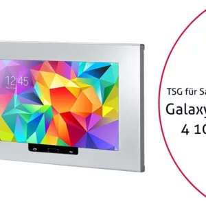 TabLines TSG015S Tablet Schutzgeh?use f?r Samsung Tab 4 10.1, HB, silber