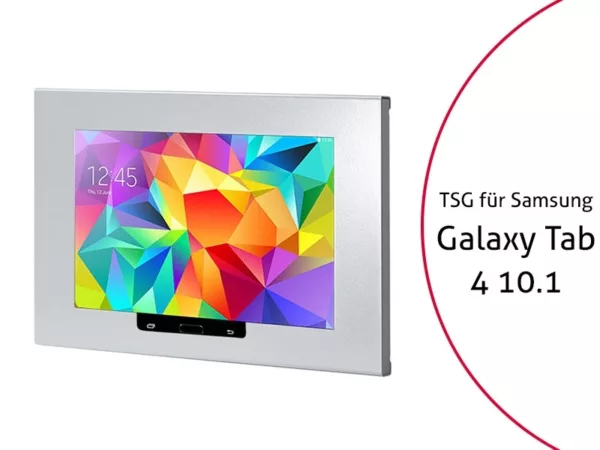 TabLines TSG015S Tablet Schutzgeh?use f?r Samsung Tab 4 10.1, HB, silber