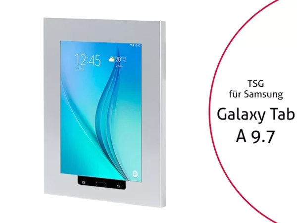 TabLines TSG019S Tablet Schutzgeh?use f?r Samsung Tab A 9.7, HB, silber
