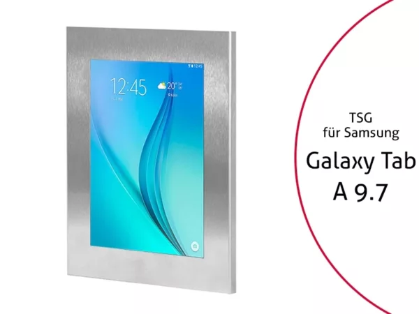 TabLines TSG020E Tablet Schutzgeh?use f?r Samsung Tab A 9.7, Edelstahl