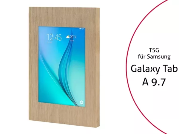 TabLines TSG020O Tablet Schutzgeh?use f?r Samsung Tab A 9.7, Holz Eiche