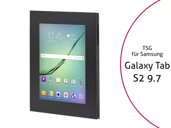 TabLines TSG024B Tablet Schutzgeh?use f?r Samsung Tab S2 9.7, schwarz