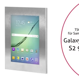 TabLines TSG024E Tablet Schutzgeh?use f?r Samsung Tab S2 9.7, Edelstahl
