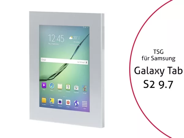 TabLines TSG024S Tablet Schutzgeh?use f?r Samsung Tab S2 9.7, silber