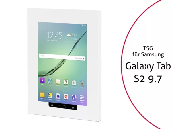 TabLines TSG025W Tablet Schutzgeh?use f?r Samsung Tab S2 9.7, HB, wei?