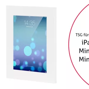 TabLines TSG026W Tablet Schutzgeh?use f?r Apple iPad Mini 4/5, wei?