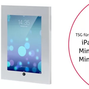 TabLines TSG027S Tablet Schutzgeh?use f?r Apple iPad Mini 4/5, HB, Silber