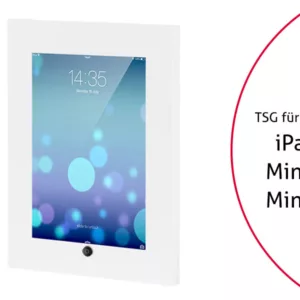 TabLines TSG027W Tablet Schutzgeh?use f?r Apple iPad Mini 4/5, HB, wei?