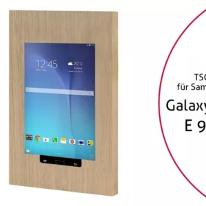 TabLines TSG028O Tablet Schutzgeh?use f?r Samsung Tab E 9.6, HB, Holz Eiche