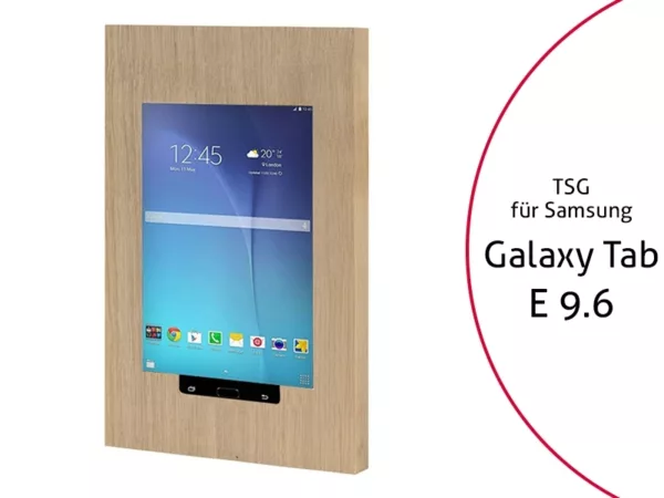 TabLines TSG028O Tablet Schutzgeh?use f?r Samsung Tab E 9.6, HB, Holz Eiche