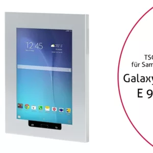 TabLines TSG028S Tablet Schutzgeh?use f?r Samsung Tab E 9.6, HB, silber