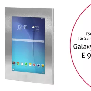 TabLines TSG029E Tablet Schutzgeh?use f?r Samsung Tab E 9.6, Edelstahl