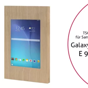 TabLines TSG029O Tablet Schutzgeh?use f?r Samsung Tab E 9.6, Holz Eiche