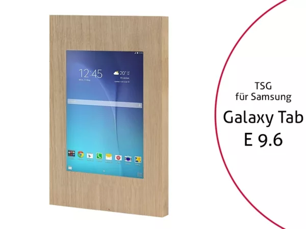TabLines TSG029O Tablet Schutzgeh?use f?r Samsung Tab E 9.6, Holz Eiche