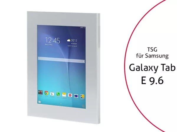 TabLines TSG029S Tablet Schutzgeh?use f?r Samsung Tab E 9.6, silber