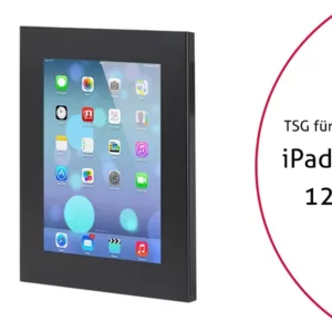 TabLines TSG031B Tablet Schutzgeh?use f?r Apple iPad Pro 12.9 (1./2. Gen.), schw...