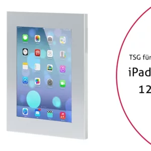 TabLines TSG031S Tablet Schutzgeh?use f?r Apple iPad Pro 12.9 (1./2. Gen.), silb...