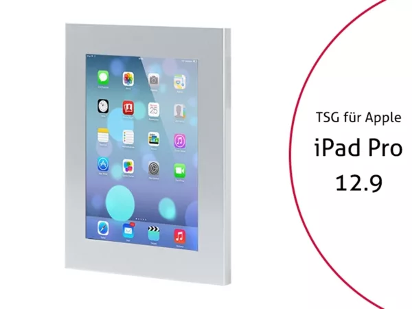 TabLines TSG031S Tablet Schutzgeh?use f?r Apple iPad Pro 12.9 (1./2. Gen.), silb...