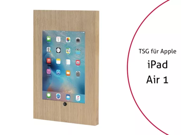 TabLines TSG034O Tablet Schutzgeh?use f?r Apple iPad Air 1, HB, Holz Eiche