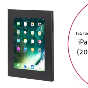 TabLines TSG041B Tablet Schutzgeh?use f?r Apple iPad 5 (2017), schwarz