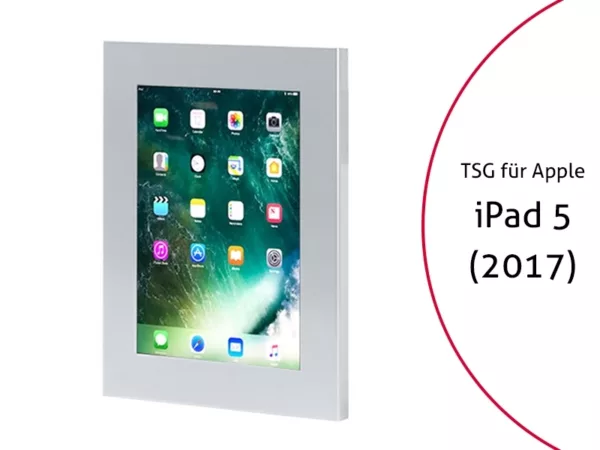 TabLines TSG041S Tablet Schutzgeh?use f?r Apple iPad 5 (2017), silber