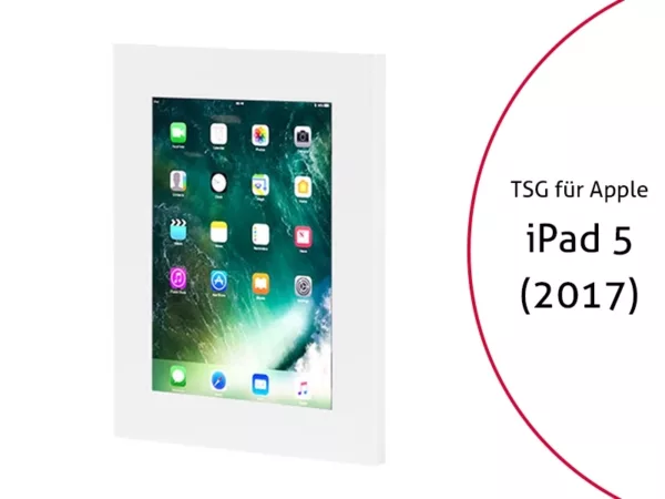 TabLines TSG041W Tablet Schutzgeh?use f?r Apple iPad 5 (2017), wei?