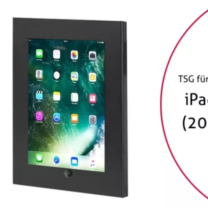 TabLines TSG042B Tablet Schutzgeh?use f?r Apple iPad 5 (2017), HB, schwarz