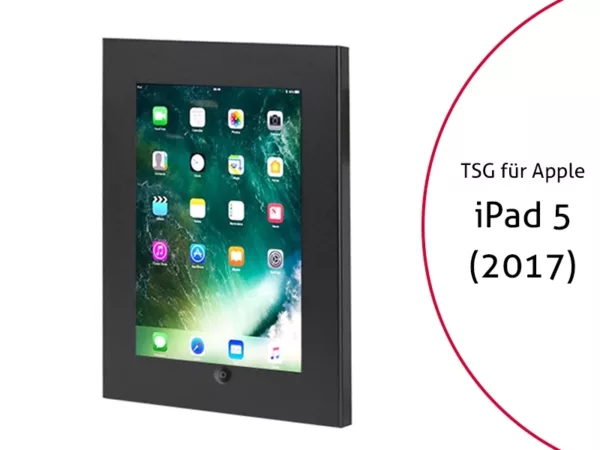 TabLines TSG042B Tablet Schutzgeh?use f?r Apple iPad 5 (2017), HB, schwarz